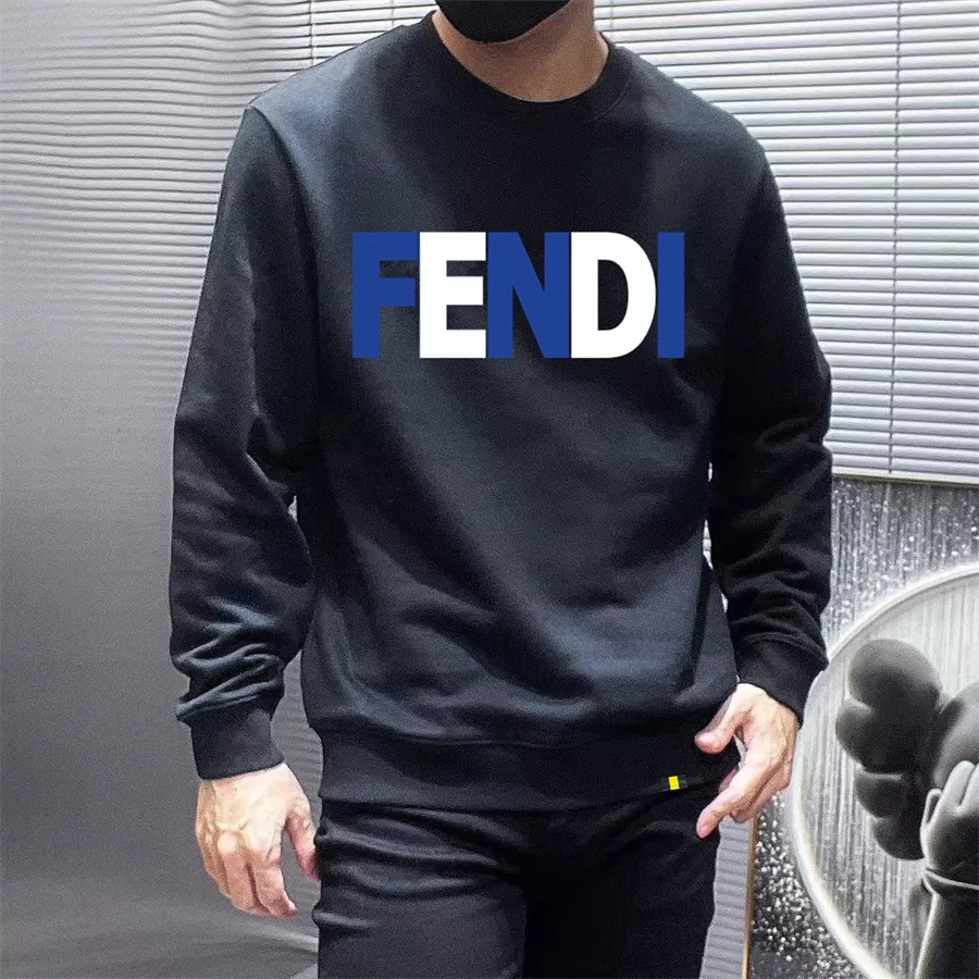 fendi sweatshirt manches longues pour homme s_12720ba2